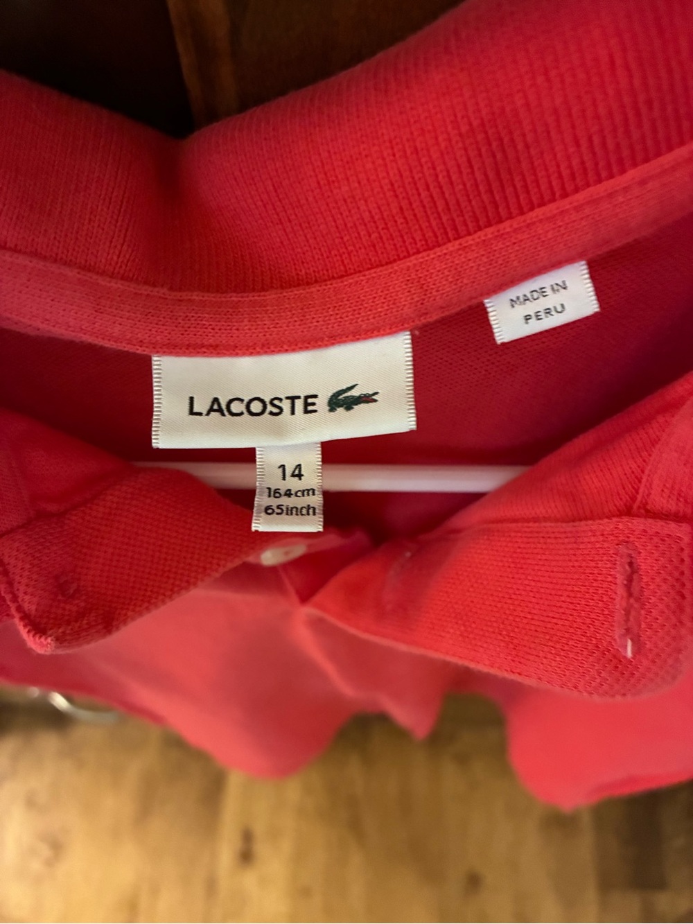 Kids Lacoste polo